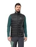 Jack Wolfskin Herren PILVI DOWN Vest M Daunenweste, Black, XL