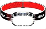 Blukar Stirnlampe LED 2 Farbtemperatur Wiederaufladbar, 2000L Superhell...
