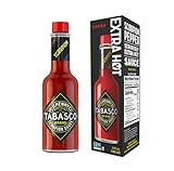 Tabasco Scorpion Pepper Sauce, 1x 148ml, scharfe Chili Sauce, 100%...