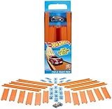 Hot Wheels Bahn Track Builder, Trackteile & Verbindungsstücke (36 Teile)...