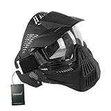 WISEONUS Paintball Maske Ausrüstung Airsoft Masken mit Schutzbrille...