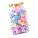 SEWOART 60 Stück Duftende Wäscheperlen Mischfarben Waschduft Perlen für...