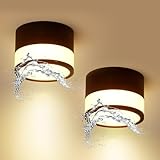 Temgin LED Aufbauspot Deckenspots Schwarz Aufputz Aufbaustrahler Ohne...