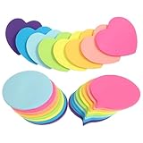 AMUSLESUR Kleiner Notizbücher 24 Blöcke 30 Blatt Selbstklebende...