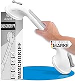 LECURE® Haltegriff Dusche [ohne Bohren] - Extra starker Dusch- &...