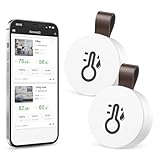 Brifit Mini Thermometer Hygrometer, Bluetooth Thermometer Hygrometer mit...