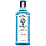 Bombay Sapphire London Dry Gin, 40 Vol-%, 100 cl / 1 L, zu 100% per...