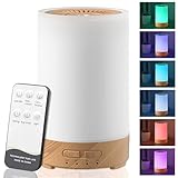 Aolawco 150ml Aroma Diffuser mit Fernbedienung, Timing -Premium Ultraschall...