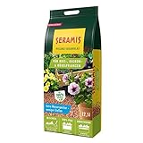 Seramis Pflanz-Granulat für Beet-, Balkon- & Kübelpflanzen, 12,5 l –...