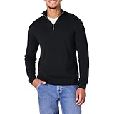 Amazon Essentials Herren Pullover mit Viertelreißverschluss aus 100%...