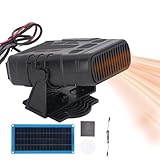 Solarheizung Gewächshaus Komplettset, Tragbarer Energieerwärmer mit...