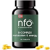 NFO VITAMIN B KOMPLEX [90 Tabletten] Norwegischer natürlicher...