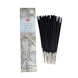Hem White Sage Räucherstäbchen - 1 Packung mit 100 g (80-90 Stäbchen) -...
