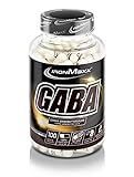 IronMaxx GABA Kapseln, Gamma-Amino-Buttersäure hochdosiert, 100 Kapseln...