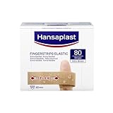 HANSAPLAST elastic Finger Strips 120 x 19mm 80 St., Finger Pflaster,...