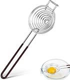 Eiertrenner Aus Edelstahl Eiweiß Trenner Mit Griffen Eidotter-Trenner...