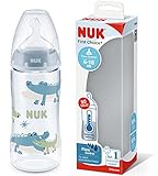NUK First Choice+ Babyflasche | 6-18 Monate | Temperaturkontrolle |...