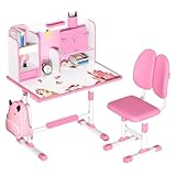 Altsuceser Kinder-Lernschreibtisch und Chai-Set mit offenem...