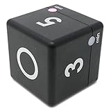 TFA Dostmann Digitaler Cube Timer, Zeitwürfel, Zeitmanagement, 6 x 6 x 6...