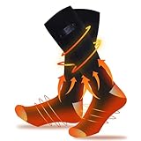Beheizte Socken mit wiederaufladbar, Heizung Socken für Männer Frauen...