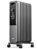 Dreo Ölgefüllter Radiator-Heizkörper mit 9 Rippen, 2000W Leiser...