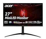 Acer Nitro XV275UP3 Gaming Monitor 27 Zoll (69 cm Bildschirm) WQHD, 170Hz...