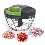 Ibergrif M501 Zwiebelschneider Manuell, Multifunktionaler Zwiebel...