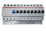 ABB Set 1x FI F204A-40/0,03 + 8x ABB LS-Schalter S201-B16 + 1x PS3/12+FI...