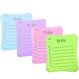 200 Blätter Haftnotizen, To Do Listen Block, Sticky Notes, Haftnotizen...