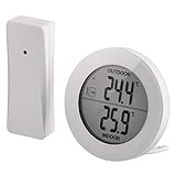 EMOS digitales Thermometer mit Außensensor, Außentemperatur und...