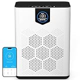 Luftreiniger für Allergiker, Wohnung und Raucherzimmer, mit 2 × HEPA...