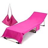 Morbuy Schonbezug für Gartenliege - Frottee Liegenauflage Garten...