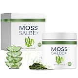 2 Stück 100G Moossalbe Plus,Anti Falten Creme mit Soforteffekt,Moossalbe...