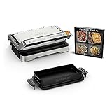 Tefal GC784D OptiGrill XL 4in1 Kontaktgrill | Grill/BBQ/Ofen/komplette...