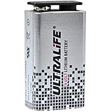 Ultralife U9VL 9 Volt Lithium Block Batterie 6AM6 9,0 Volt 1200mAh - 1...