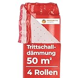 Trittschalldämmung Thermo Comfort 2 mm | 4 Rollen PE-Schaum 50 m²...