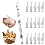 WJIAAA Bäckermesser mit 15 Klingen,Brot Backen Zubehör...