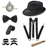 20er Jahre Accessoires Herren, Mafia Kostüm Herren, Peaky Blinders...