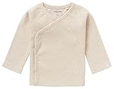 Noppies Unisex Baby U Tee Overlap Ls Rib Nanyuki T Shirt, Ras1202 Oatmeal...