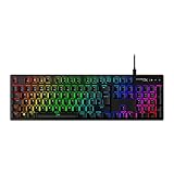 HyperX HX-KB6RDX-UK Alloy Origins, mechanische RGB-Gaming-Tastatur, rote...