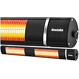 tectake® Infrarot Heizstrahler mit Fernbedienung als Wandheizung oder für...