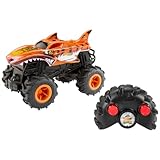 Hot Wheels Monster Trucks Ferngesteuertes Auto, HW Tigerhai RC im Maßstab...