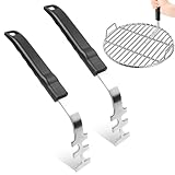Yooyan 2 Stück Heber für Grillrost Verbrühschutz, Hitzebeständige...