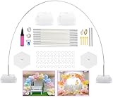 CZCPARY Ballonbogen-Ständer-Set, 3 m und 2,2 m, verstellbarer Ballonbogen,...