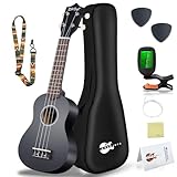 Everjoys Sopran Ukulele Set für Kinder und Erwachsene 21 Zoll Ukulele...