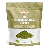 Gerstengras Pulver Bio 1kg. Ideal für Gerstengrassaft, Säfte, Smoothies...