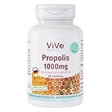 Propolis 1000mg - 60 Tabletten - Hochdosiert | Qualität aus Deutschland...