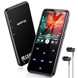 AGPTEK 64GB MP3 Player Bluetooth 5.3 mit 2,4' TFT Farbbildschirm, HiFi...