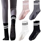 IATAHI Yoga Socken,Yoga Socken Anti Rutsch Socken,Yoga Socken...