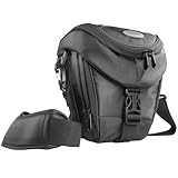 Mantona Premium Colt Schultertasche schwarz – 220 x 200 x 140 mm –...